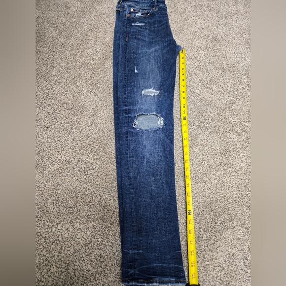 AE next level stretch jeans size 30x32. Guc, Super stretchy. Has patch details - Picture 5 of 13